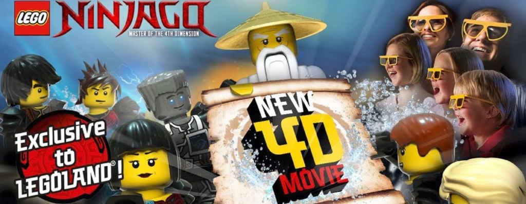 LEGOLAND Discovery Center: Lego Ninjago Master Of The 4th Dimension 4D&nbsp;Movie