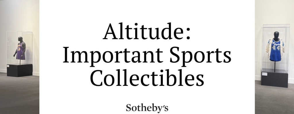 “Altitude: Important Sports Collectibles” Auction
