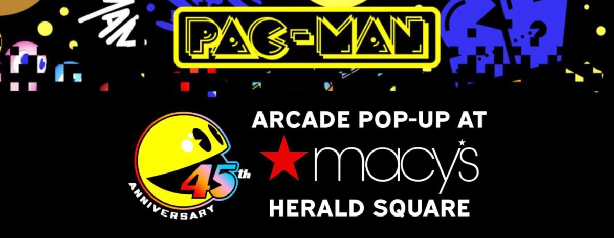 PAC-MAN 45th Anniversary NYC Arcade&nbsp;Pop-Up