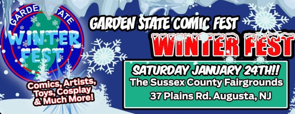 Garden State Comic Fest: Winter Fest&nbsp;2026